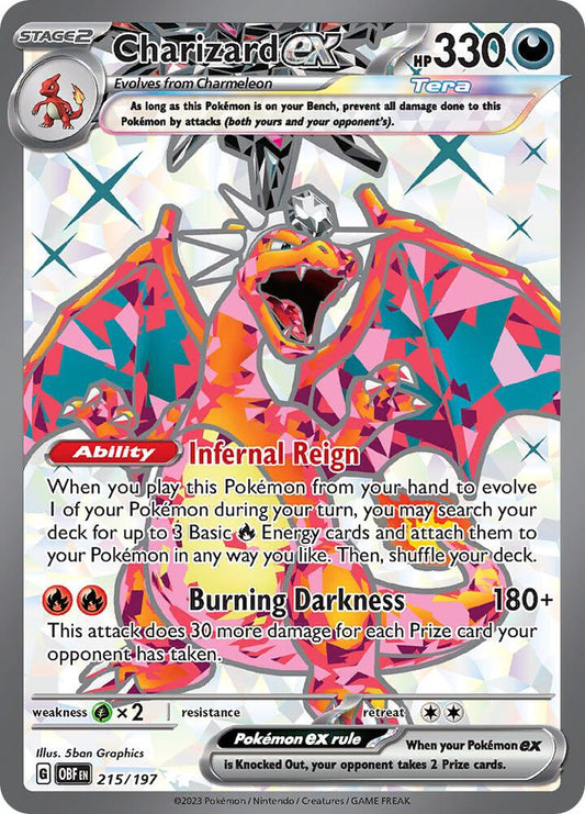 Charizard ex - 215/197 - SV03: Obsidian Flames (OBF)