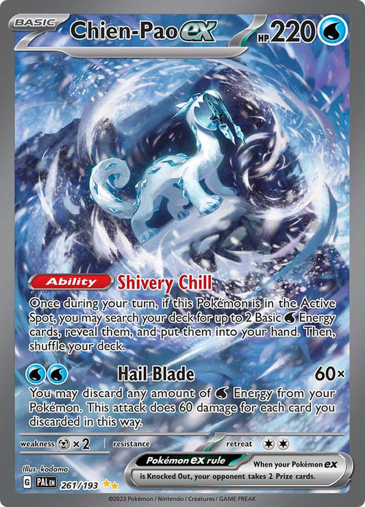 Chien-Pao ex - 261/193 - SV02: Paldea Evolved (PAL)