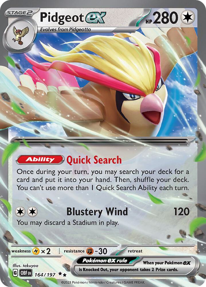 Pidgeot ex - SV03