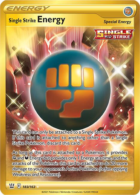 Single Strike Energy 183/163